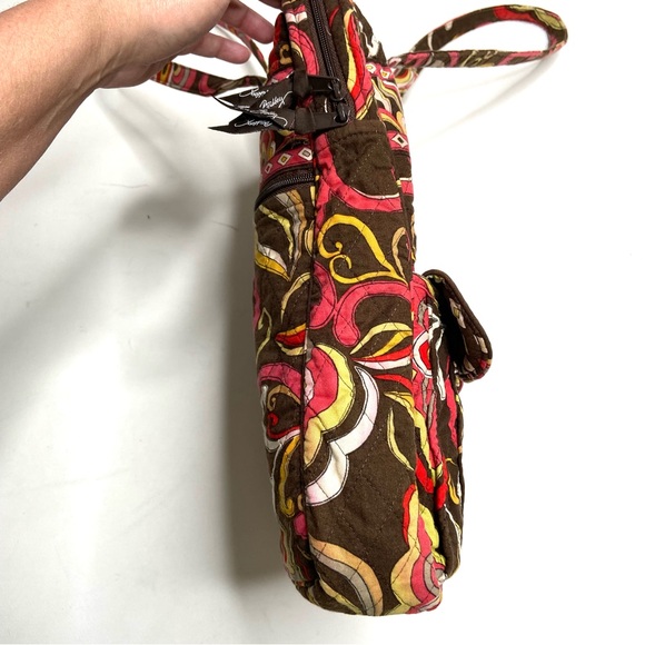 VERA BRADLEY “Puccini” Tall Zip Tote Bag - Picture 8 of 16